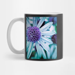 Floral Symphony in Purple Mug